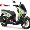 Decal Stiker Yamaha Lexi 125 SILVER R SERIES GREENLIME
